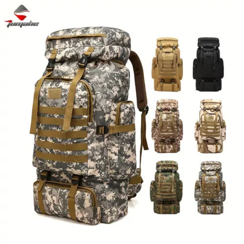 Sac à dos tactique en polyester résistant – idéal randonnée et plein air