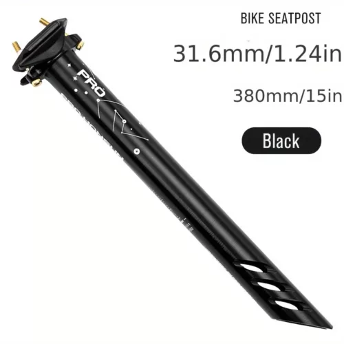 Tige de selle télescopique vélo route et VTT en alliage d'aluminium léger