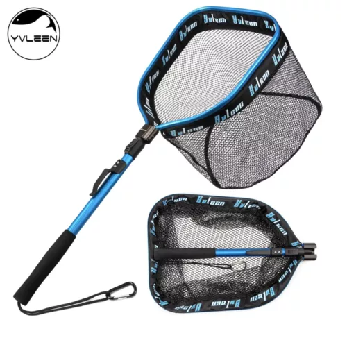 Filet de pêche flottant nylon renforcé – maillage résistant antidéchirure