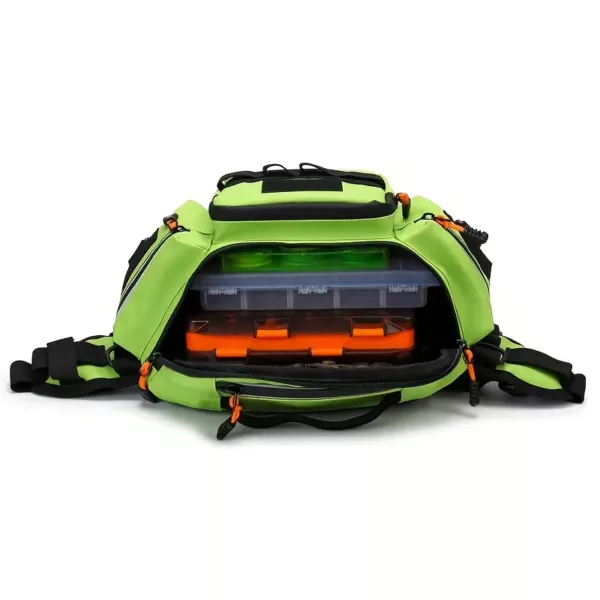 Sac de pêche à bandoulière multi-poches – rangement pratique pour leurres et accessoires