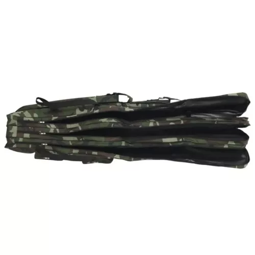 Sac fourreau rigide pour cannes à pêche – tissu Oxford camouflage durable