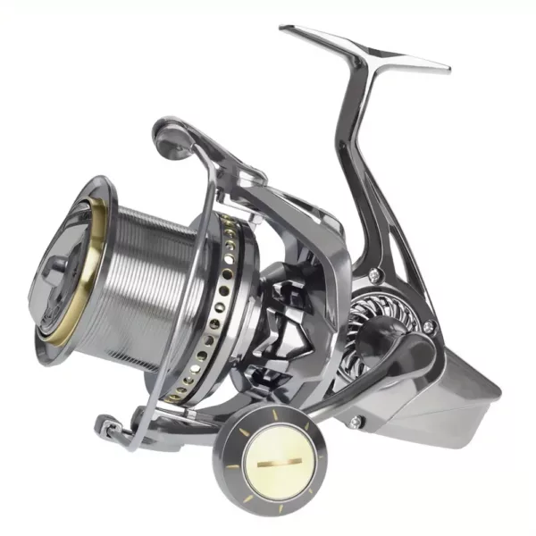 Moulinet de pêche en métal 11+1BB frein puissant pour mer et longue distance