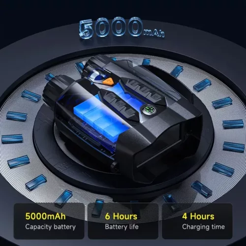 Jumelles vision nocturne HD 4K avec enregistrement vidéo 1080P et écran LCD 3