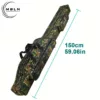 Sac de pêche à deux compartiments avec bandoulière – rangement résistant et pliable