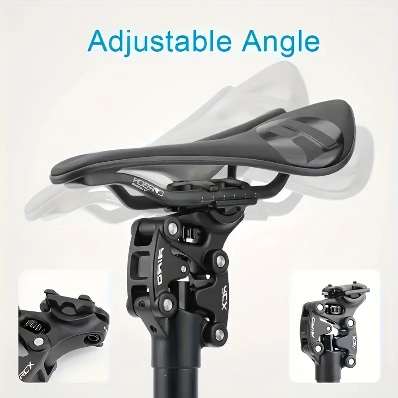 Tige de selle télescopique suspendue pour VTT – confort et amorti renforcé