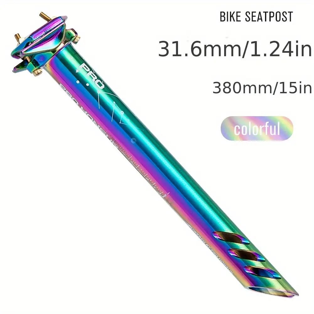 Tige de selle télescopique vélo route et VTT en alliage d'aluminium léger