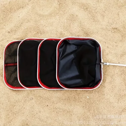 Panier de pêche pliable en filet nylon – bourriche portable séchage rapide