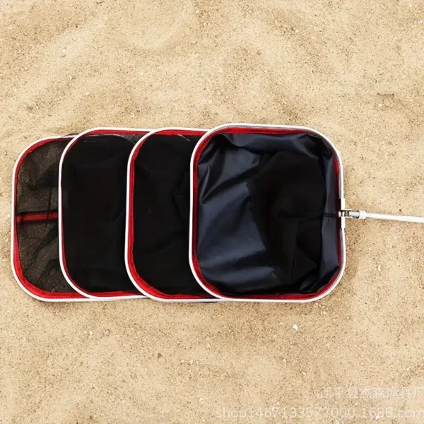 Panier de pêche pliable en filet nylon – bourriche portable séchage rapide