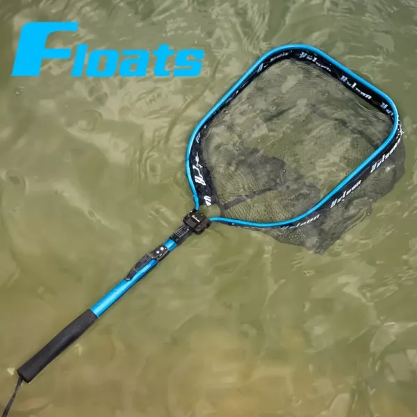 Filet de pêche flottant en nylon résistant avec flotteurs – usage polyvalent