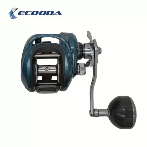 Moulinet de pêche jigging eau salée – récupération rapide métal résistant