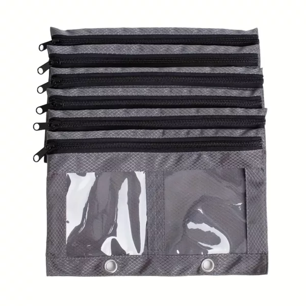 Sac de rangement pêche 6 compartiments – organiseur appâts et accessoires