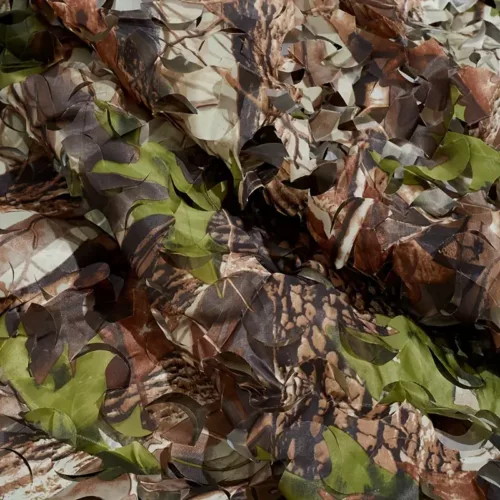 Filet de camouflage bionique motif forêt – idéal chasse, déco ou abri extérieur