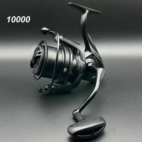 Moulinet de pêche longue distance série 8000-14000 – frein puissant et fluide