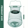 Panier de pêche pliable flottant anti-rouille pour poissons, crevettes et écrevisses