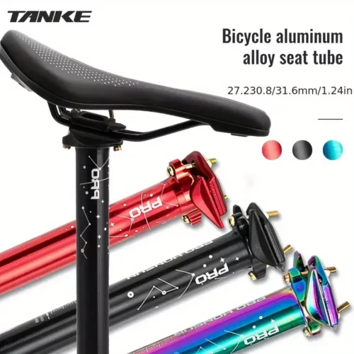 Tige de selle télescopique vélo route et VTT en alliage d'aluminium léger