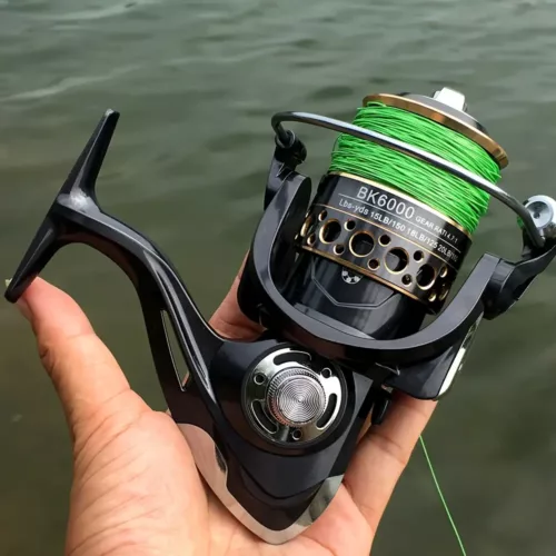 Moulinet spinning 12+1 roulements haute vitesse 5.2:1 – fluide et puissant