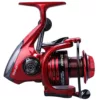 Moulinet de pêche 13+1BB en aluminium CNC – frein fluide, eau douce et salée