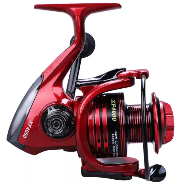 Moulinet de pêche 13+1BB en aluminium CNC – frein fluide, eau douce et salée