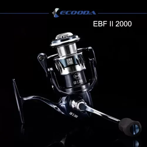 Moulinet de pêche spinning EBFⅡ en métal – robuste et fluide pour eau douce/mer