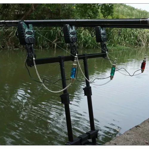 Support canne à pêche trépied aluminium robuste – maintien stable et pliable