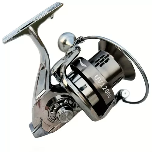 Moulinet de pêche spinning métal robuste – frein puissant et rotation fluide