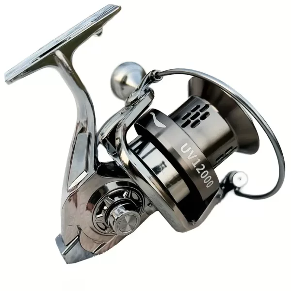 Moulinet de pêche spinning métal robuste – frein puissant et rotation fluide