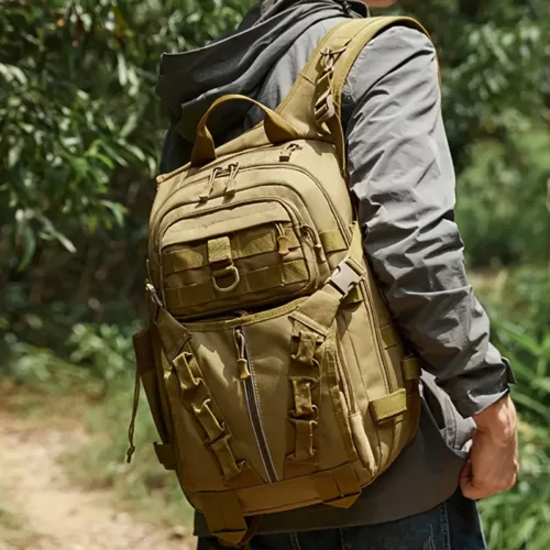 Alternative view of Sac à dos de randonnée respirant 40L – léger et robuste pour trekking extérieur