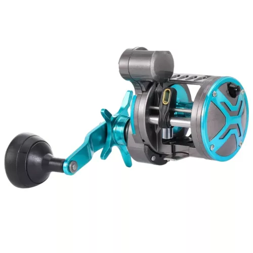 Moulinet traîne pêche main droite avec compteur de ligne et bobine 3+1 roulements