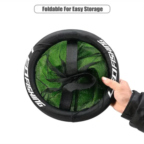 Panier de pêche flottant pour poissons – filet maillage nylon robuste