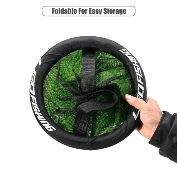 Panier de pêche flottant pour poissons – filet maillage nylon robuste