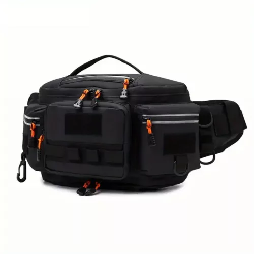 Sac de pêche à bandoulière multi-poches – rangement pratique pour leurres et accessoires