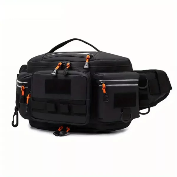 Sac de pêche à bandoulière multi-poches – rangement pratique pour leurres et accessoires