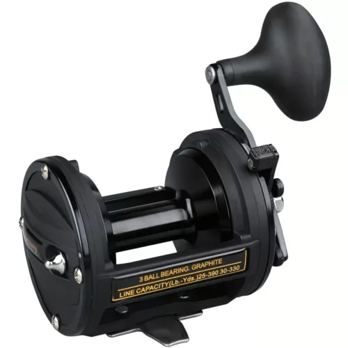 Moulinet de pêche ambidextre 6.0:1 en carbone – frein puissant 25 kg mer et bateau