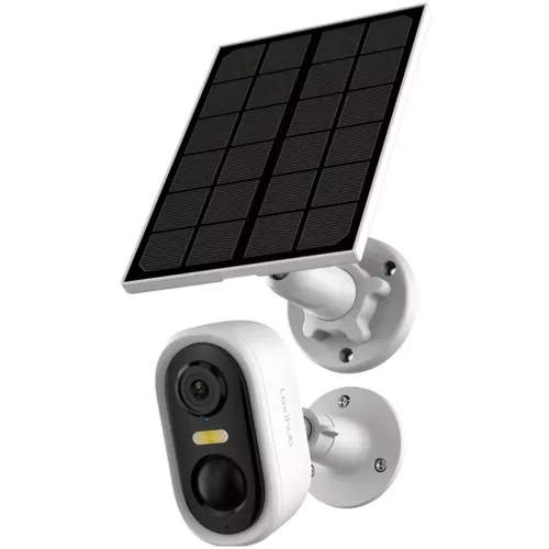 Caméra de sécurité extérieure sans fil solaire 3MP – vision nocturne couleur AI