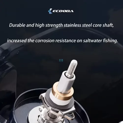 Moulinet de pêche spinning EBFⅡ en métal – robuste et fluide pour eau douce/mer