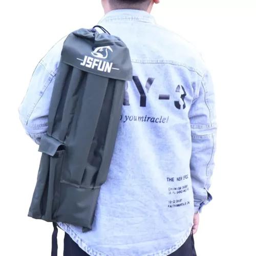 Support de canne à pêche pliable à 3 têtes avec sac de transport inclus