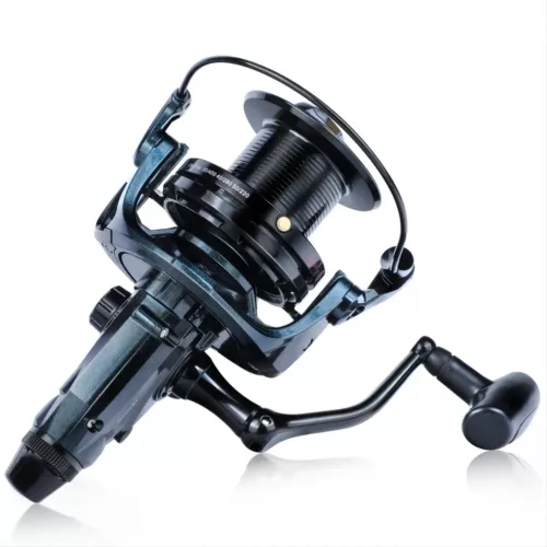 Moulinet de pêche spinning haute capacité – frein puissant et récupération fluide