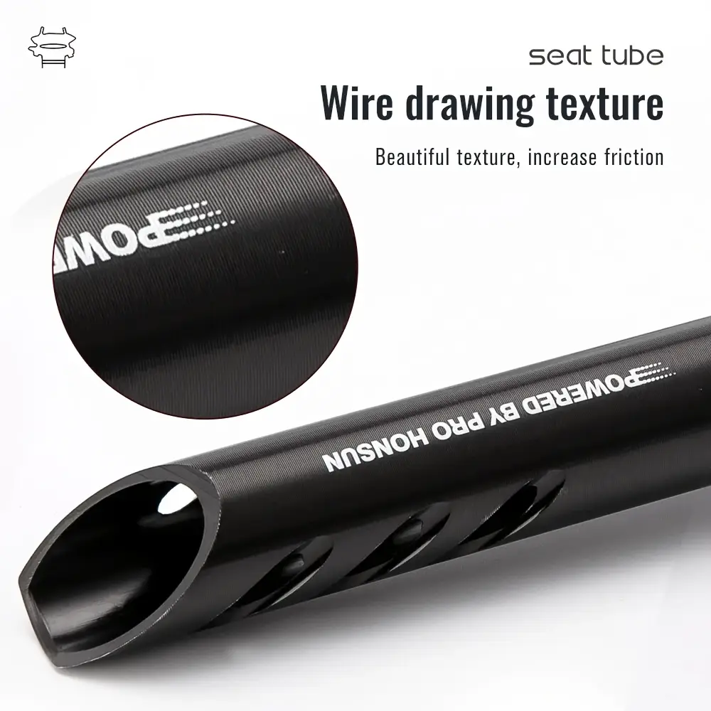 Tige de selle télescopique vélo route et VTT en alliage d'aluminium léger