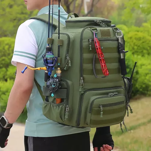 Sac à dos tactique militaire camouflage – grande capacité et poches multiples