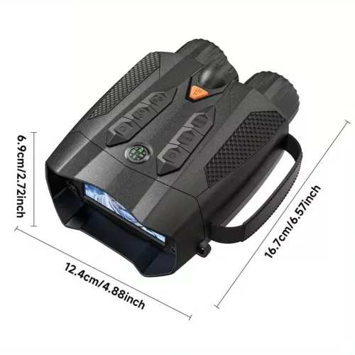 Jumelles vision nocturne HD 4K avec écran LCD – longue portée et infrarouge