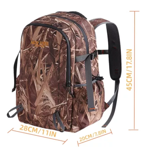 Sac à dos de chasse 30L camouflage – léger, compact et résistant