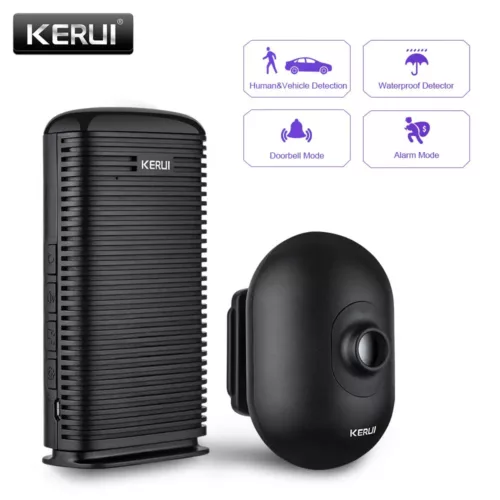 Système d’alarme sans fil pour garage – capteur de porte DW9 avec alerte sonore