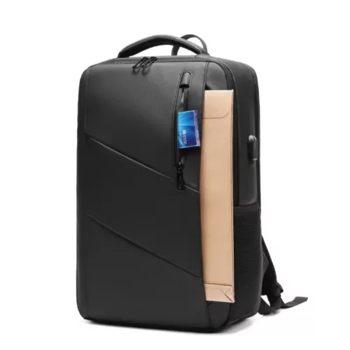 Sac à dos antivol homme extensible avec port USB – idéal ordinateur portable