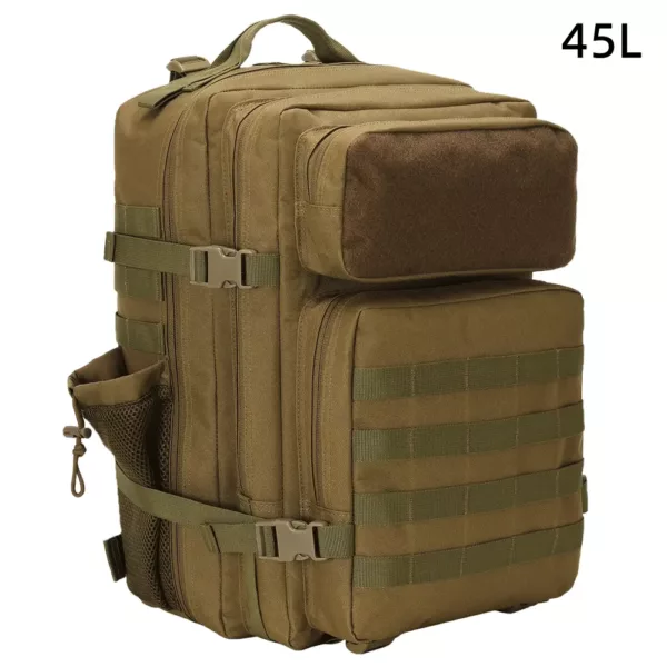 Sac à dos tactique étanche 45L – randonnée, chasse, militaire, camouflage – Image 3