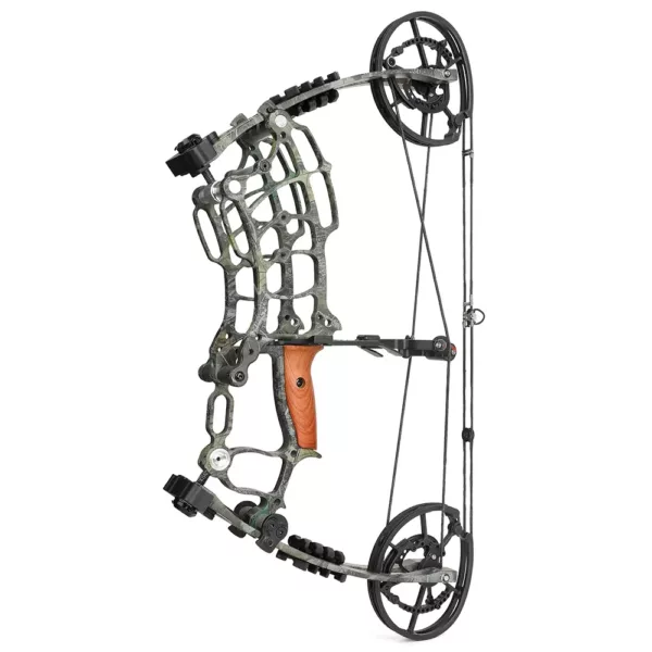 Arc classique double usage – tir à l’arc droit et chasse – 30-50 lbs noir – Image 9