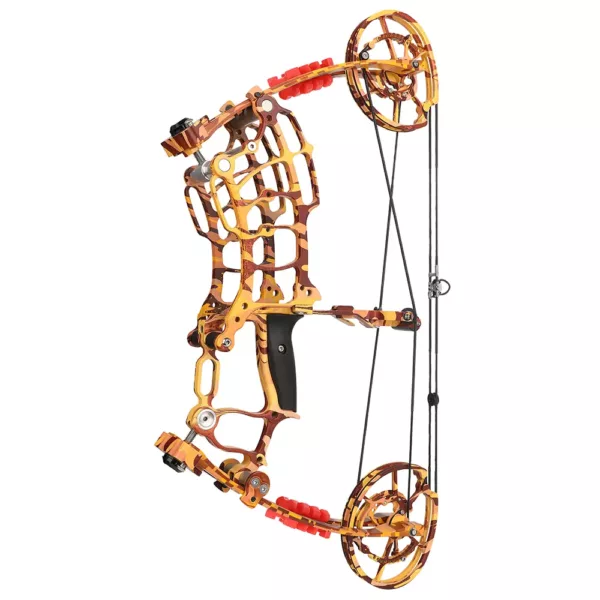 Arc classique double usage – tir à l’arc droit et chasse – 30-50 lbs noir – Image 8