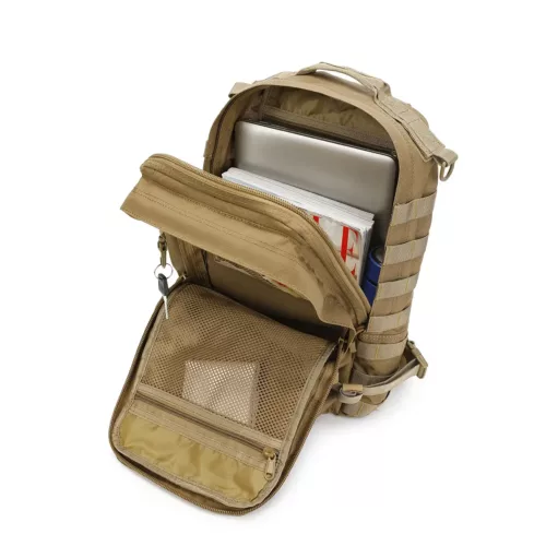 Alternative view of Sac à dos de chasse 25L – camouflage militaire résistant et imperméable