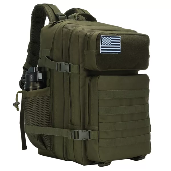 Sac à dos tactique étanche 45L – randonnée, chasse, militaire, camouflage – Image 9