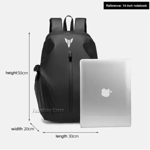 Sac à dos moto étanche grande capacité – rangement casque compatible Yamaha MT