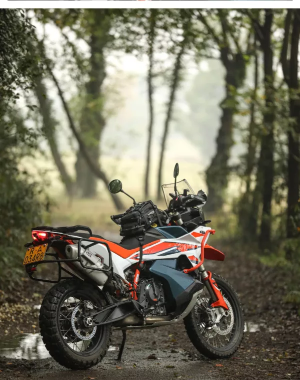 Sac de moto étanche multifonction avec système MOLLE et housse de pluie intégrée